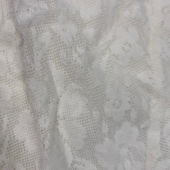 White lace cotton skater skirt - Picture 5 of 5